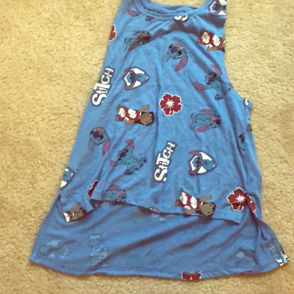 LILO and stitch muscle tee
